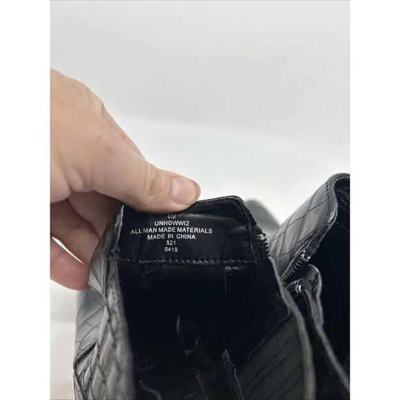 Unisa Boots Womens 7.5 M Unpesa Ankle Bootie Blue Casual Comfort Block Heels Zip - Picture 7 of 9